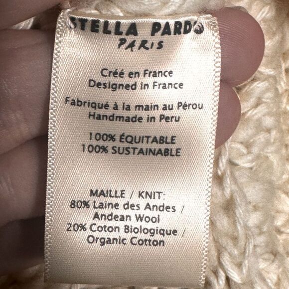 Stella Pardo Wool Blend Sweater Size Small 📦 - Picture 5 of 6